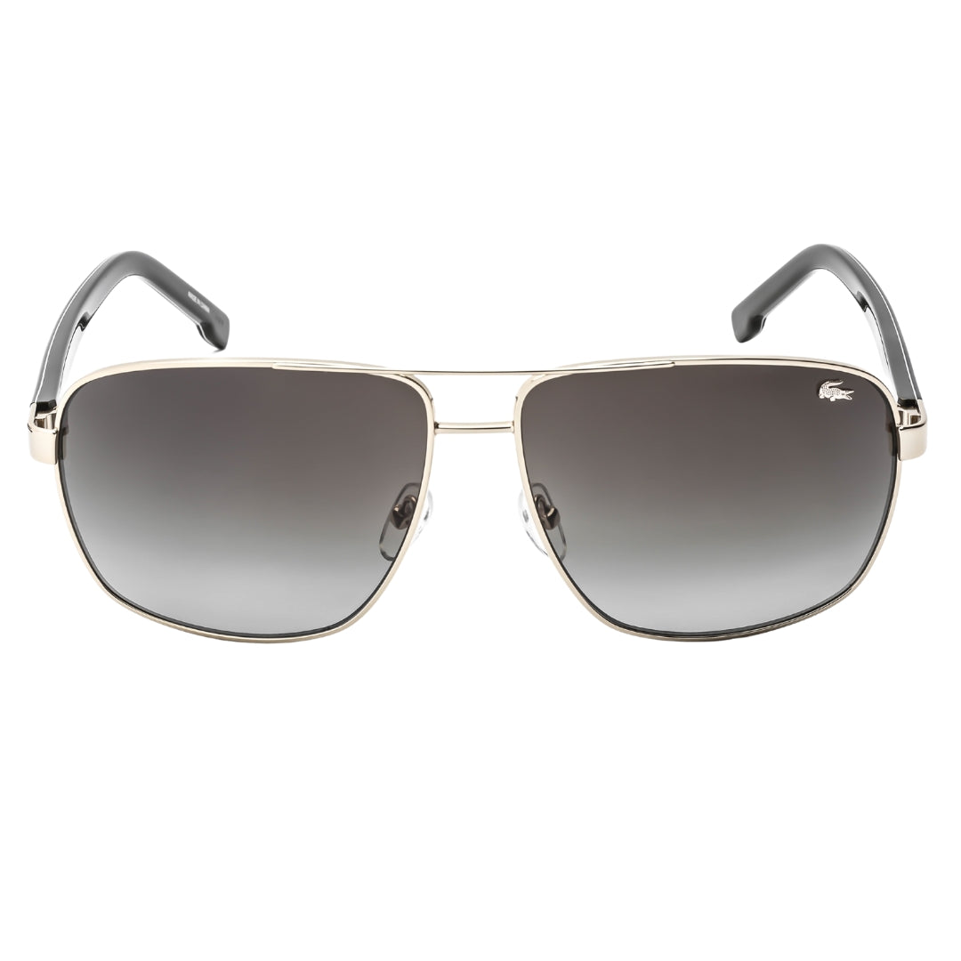 Lacoste L162S (714) Gold/Green Arm / Brown Gradient Sunglasses One Size