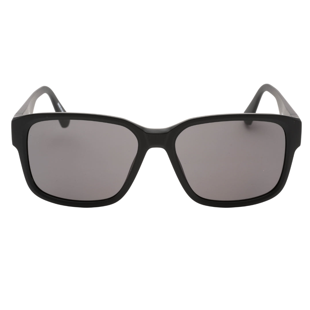 Calvin Klein Jeans Grey Lens Matte Black Sunglasses One Size