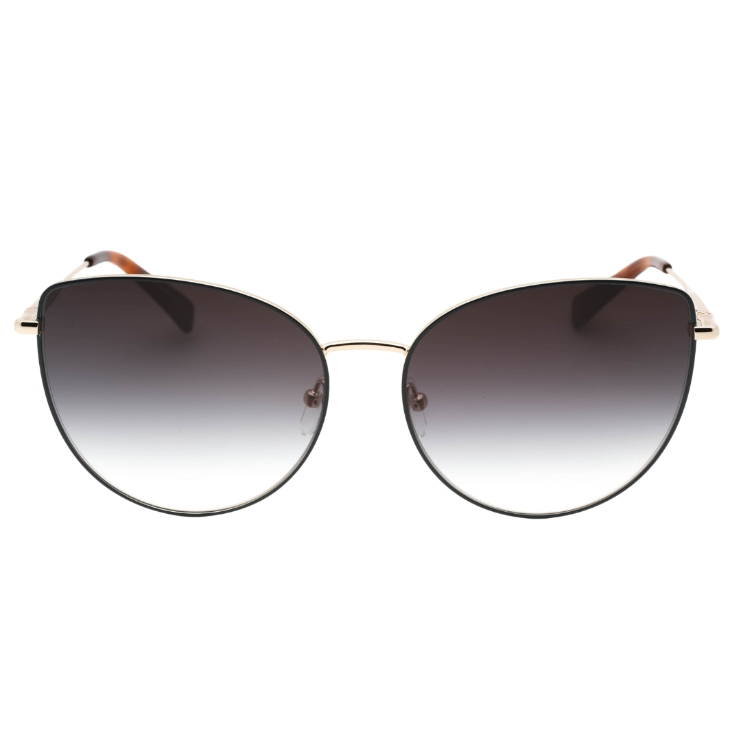 Longchamp LO158S 713 GOLD/BLUE / Grey Gradient Sunglasses Female One Size