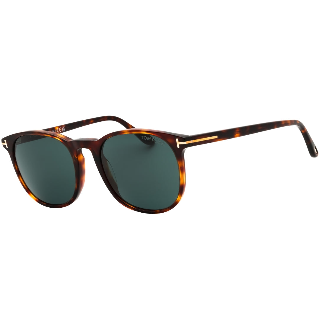 Tom Ford Ft0858 54V Red Havana / Blue Sunglasses One Size