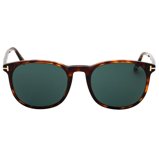 Tom Ford Ft0858 54V Red Havana / Blue Sunglasses One Size