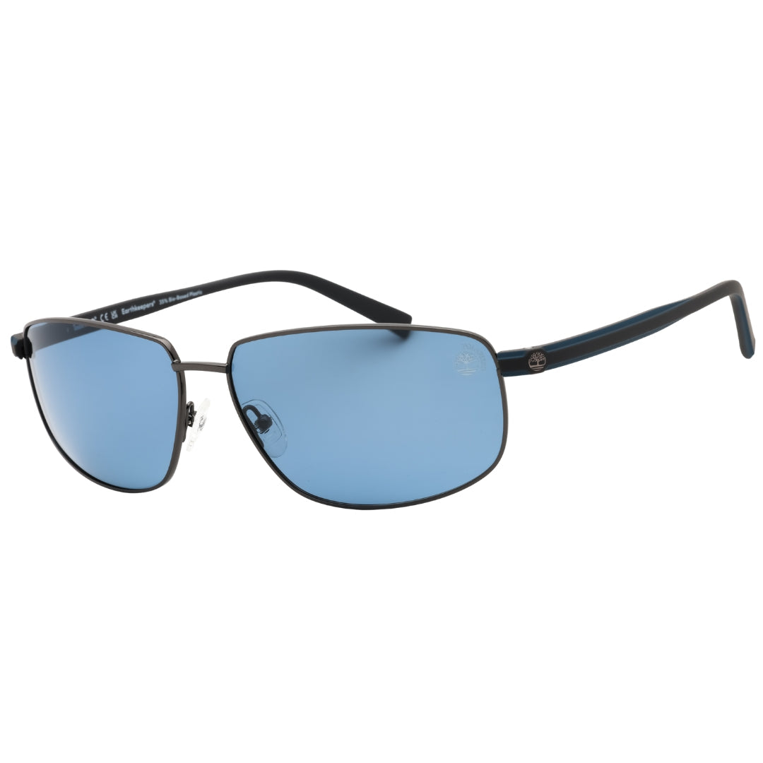 Timberland Tb9325 08D Shiny Gunmetal  / Smoke Polarized Sunglasses One Size