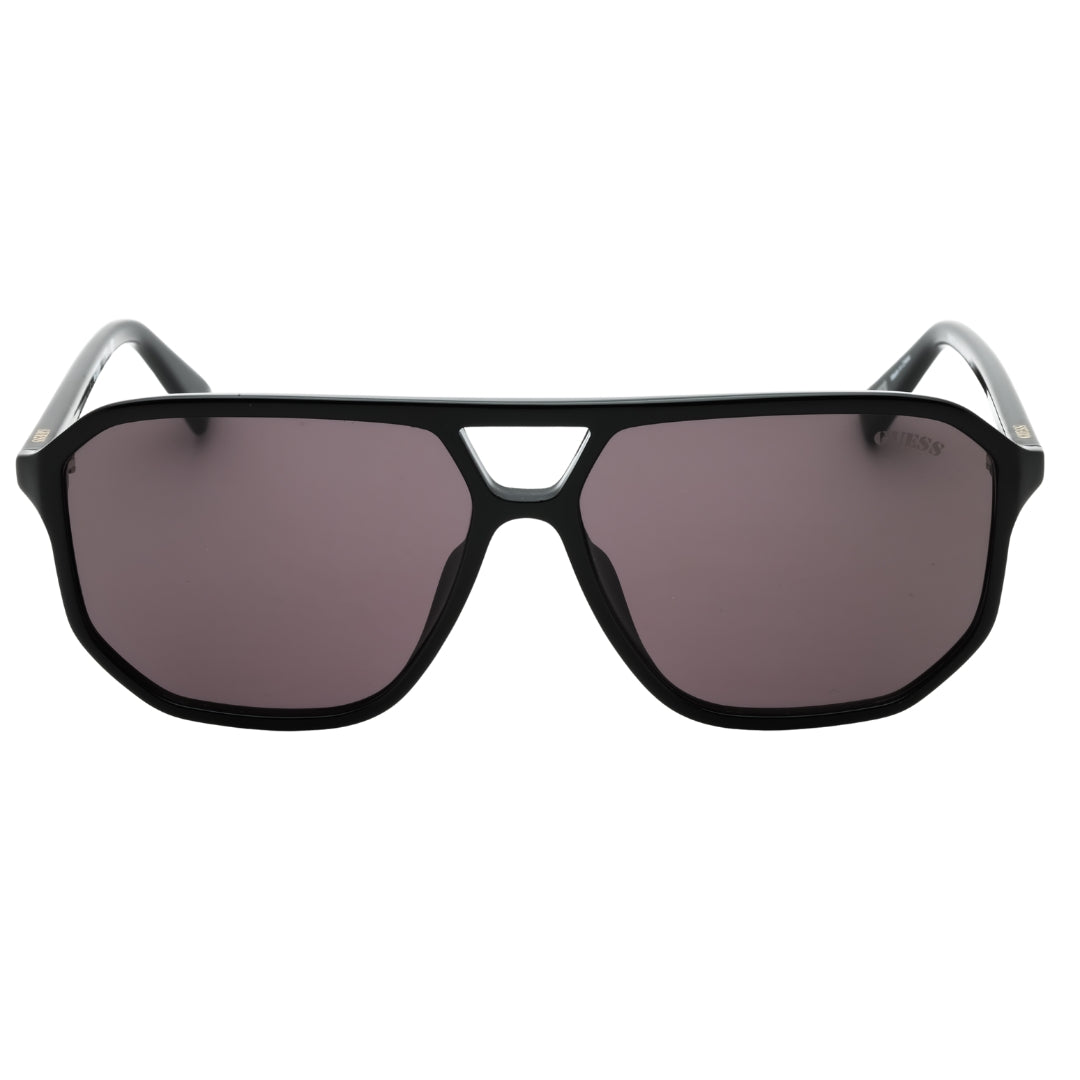 Guess GU8276 01A shiny black  / smoke Sunglasses One Size