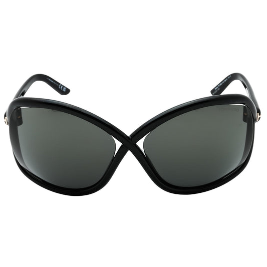 Tom Ford FT1068 01A shiny black/smoke Sunglasses  68X15X115 One Size
