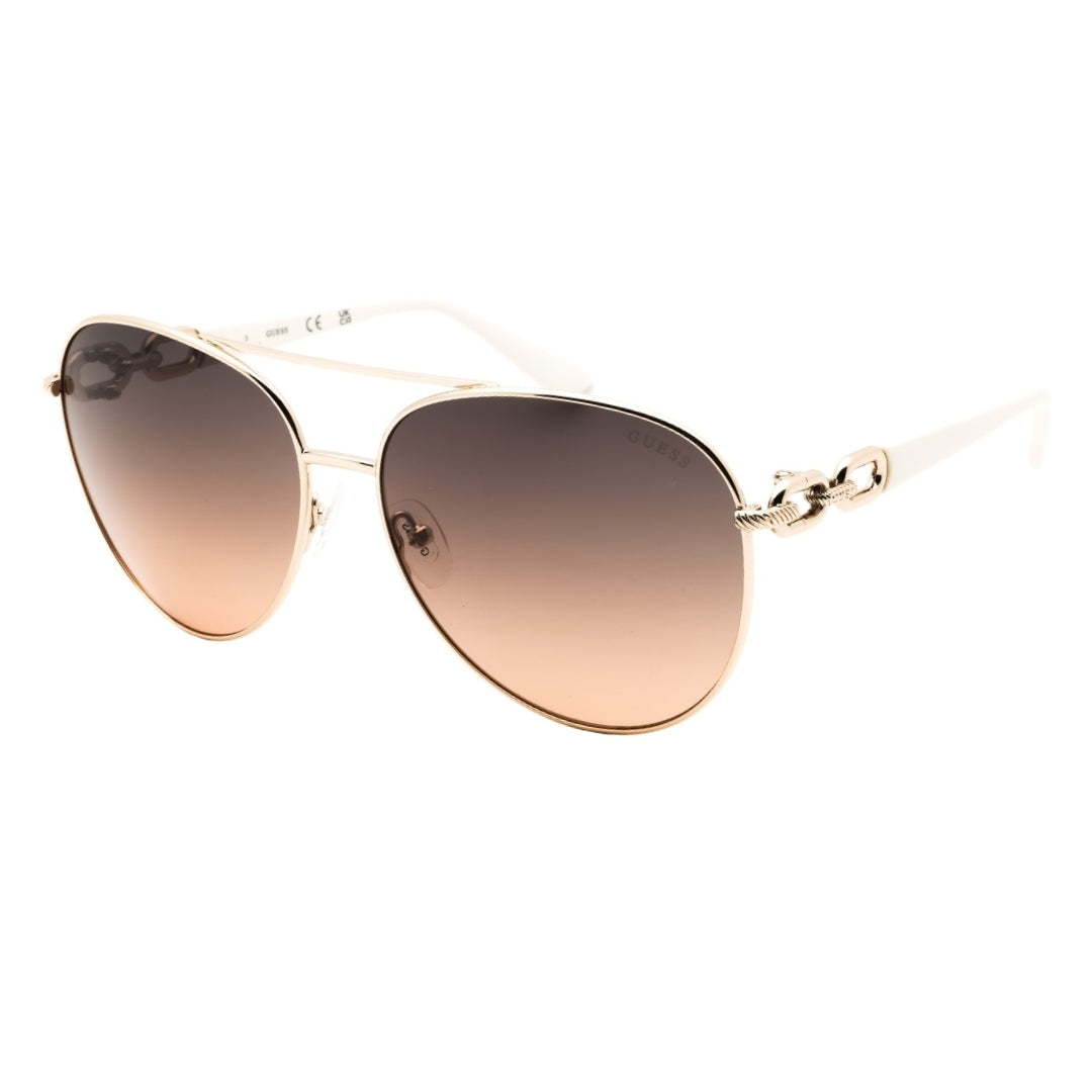 Guess GU00158 32B gold / gradient smoke Sunglasses Female 61X15X130 One Size