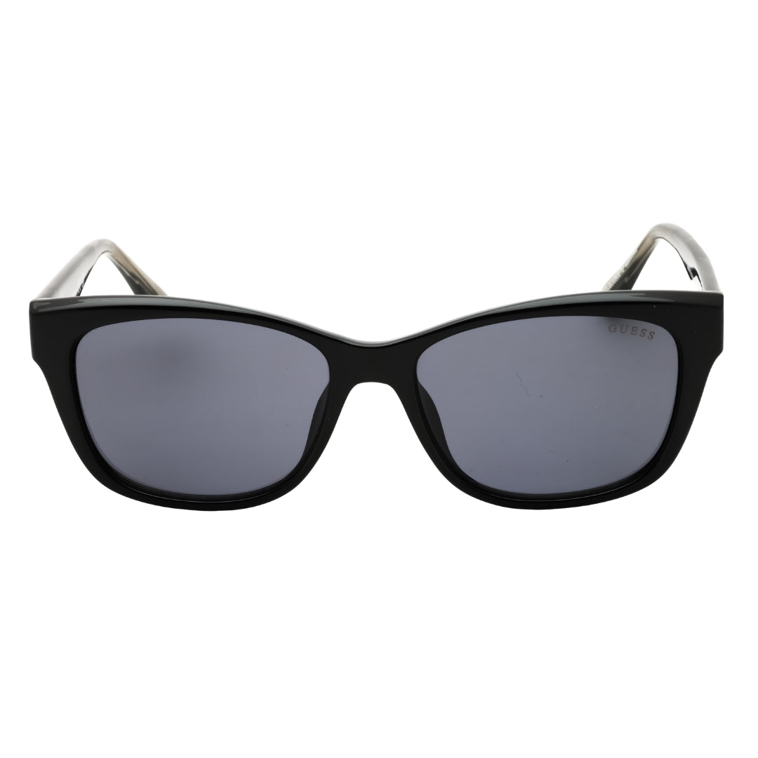 Guess GU00145 01A shiny black  / smoke Sunglasses Female 54X16X140 One Size