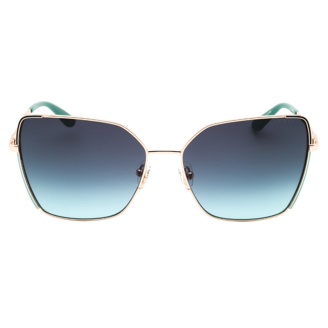 Guess GU00192 33W gold/other / gradient blue Sunglasses Female 59X16X140 One Size