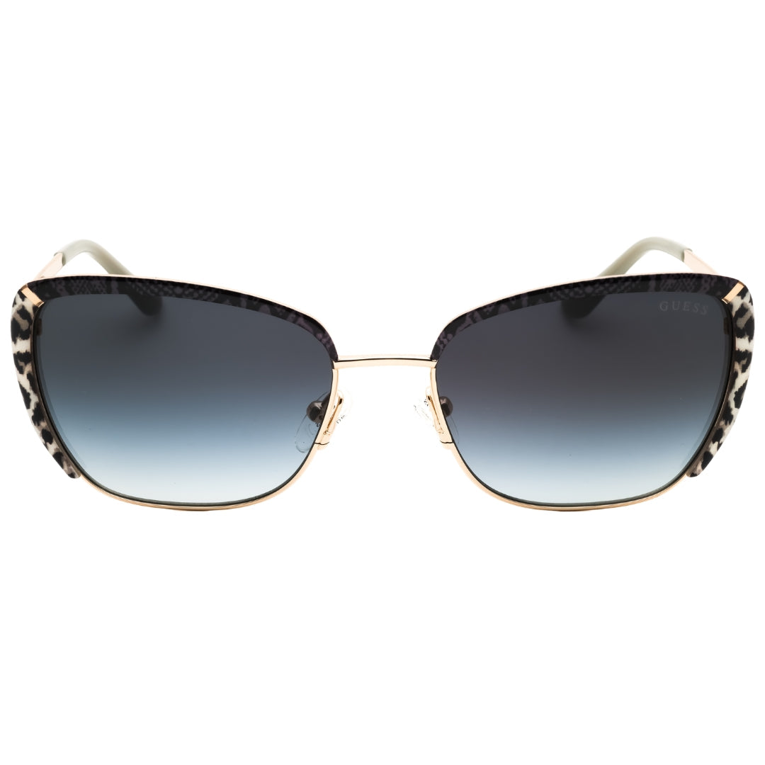 Guess GU00218 32B gold / gradient smoke Sunglasses 57X18X140 One Size