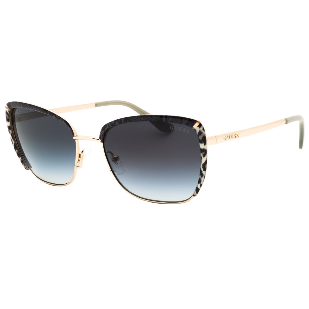 Guess GU00218 32B gold / gradient smoke Sunglasses 57X18X140 One Size