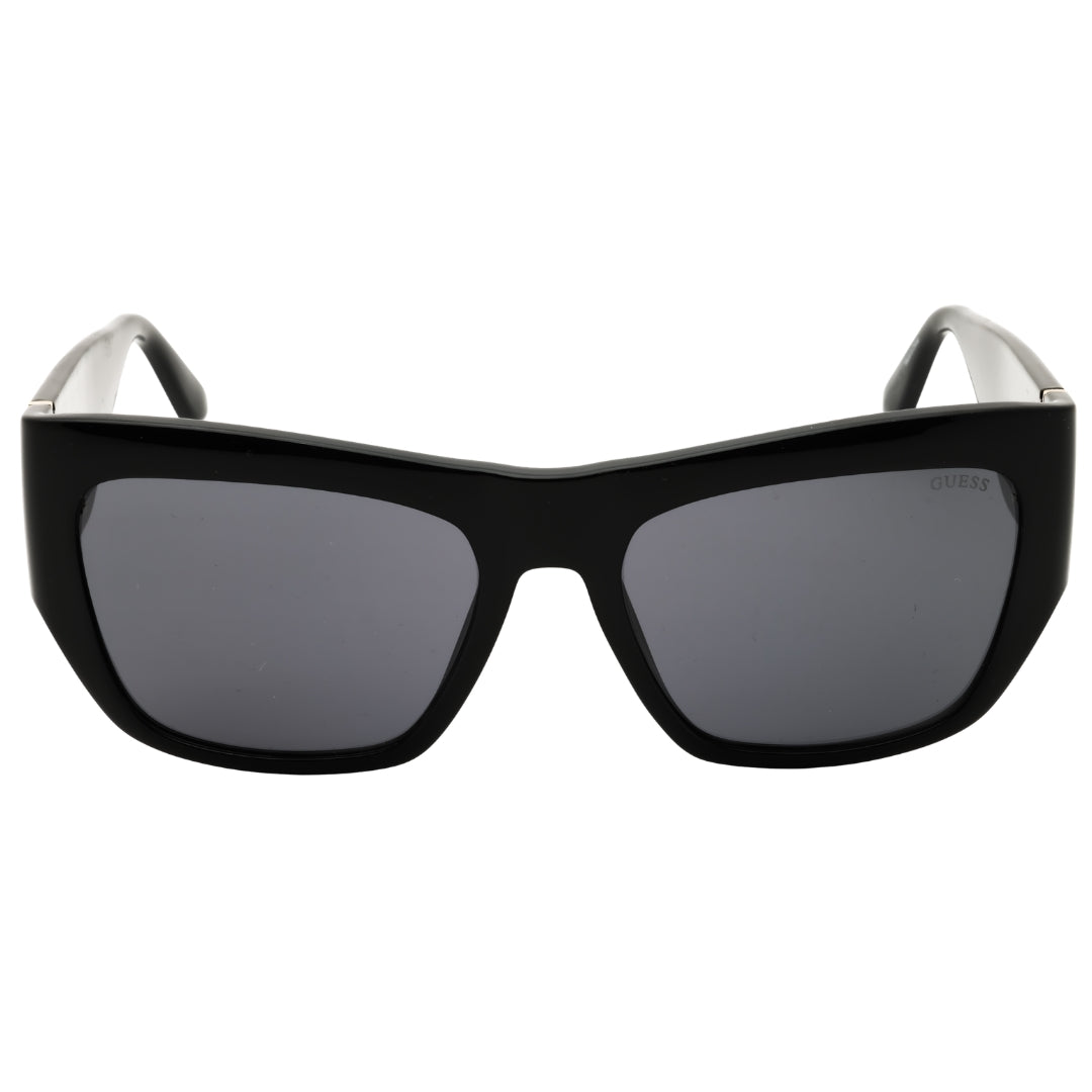 Guess GU00252 01A shiny black  / smoke Sunglasses 54X17X135 One Size