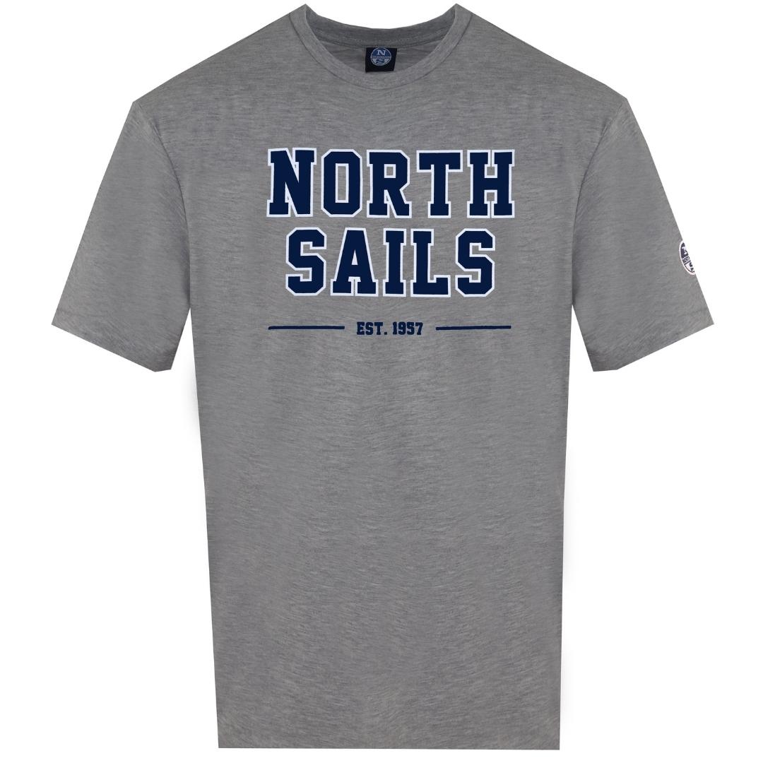 North Sails Est 1997 Grey T Shirt