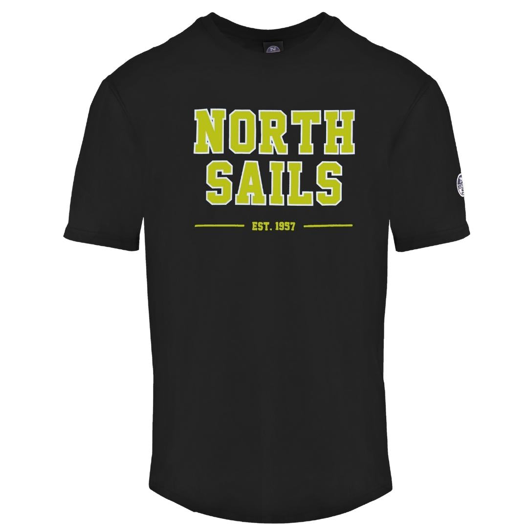 North Sails Est 1997 Black T Shirt