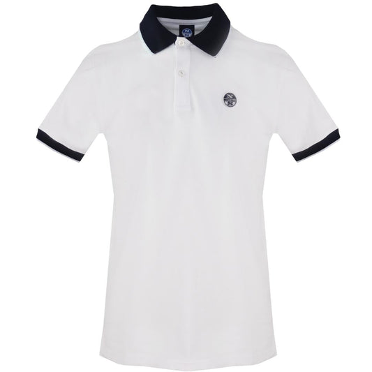 Northsails Contrast Collar White Polo 9024090101