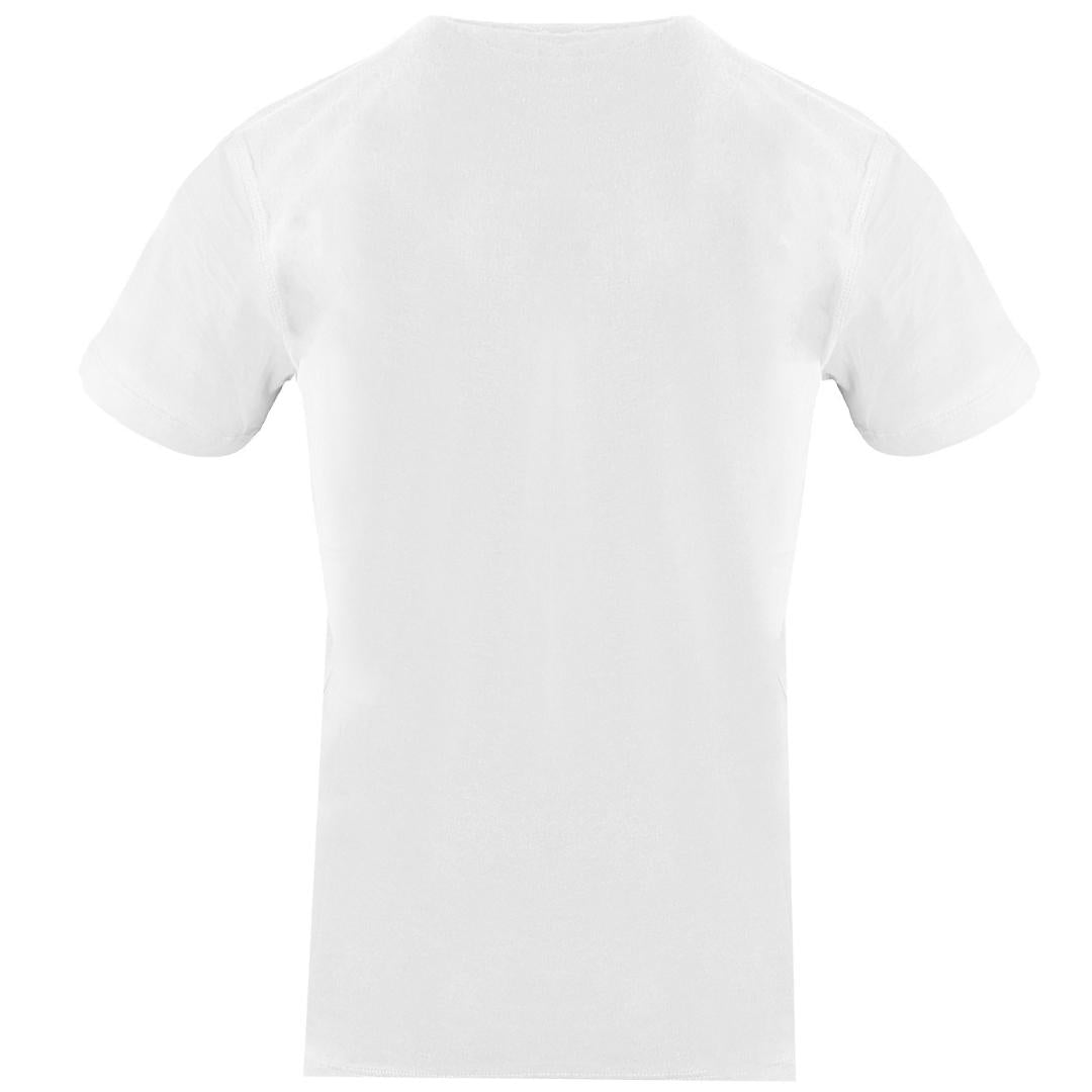 North Sails Block Brand Logo White T Shirt