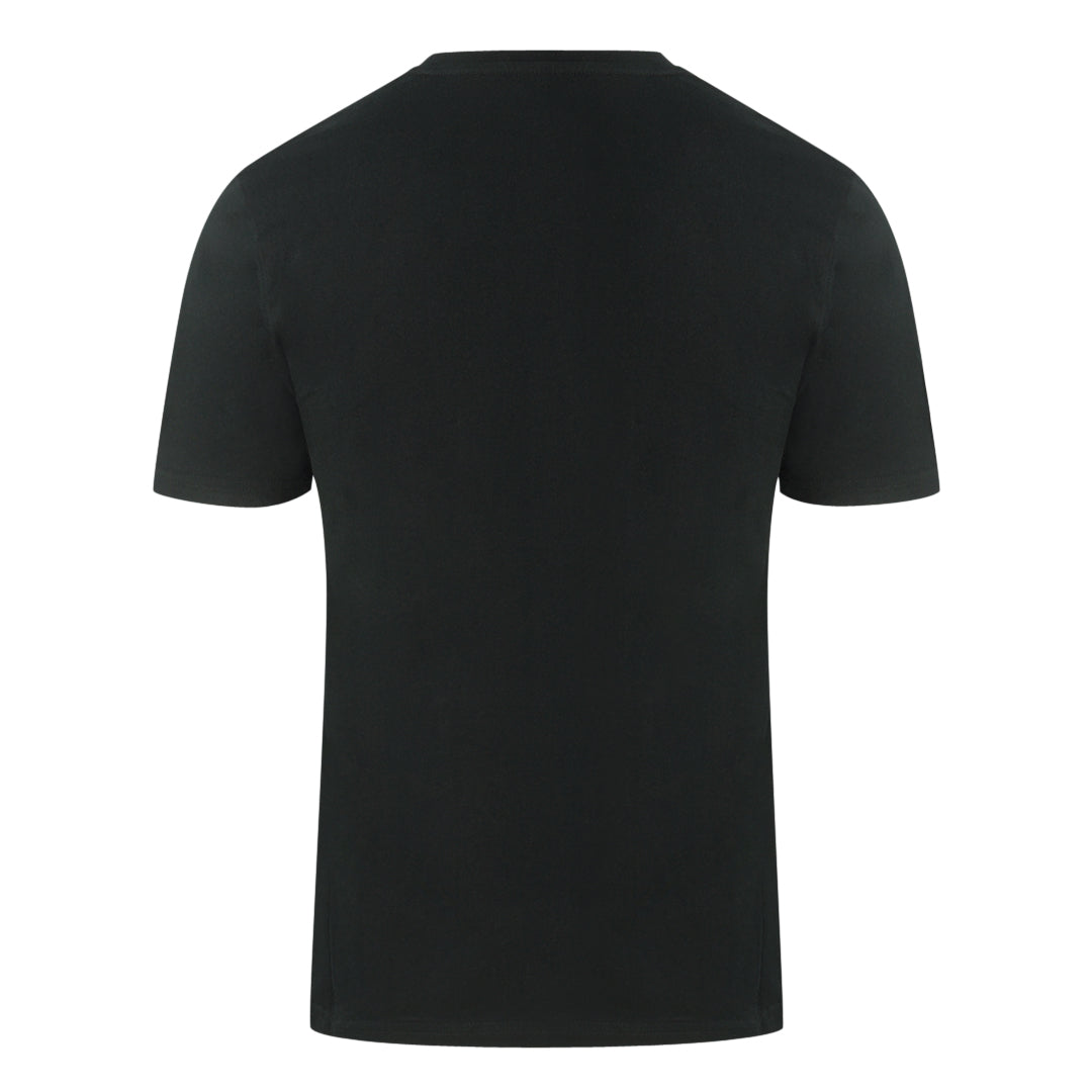 North Sails Block Brand Logo Black T Shirt