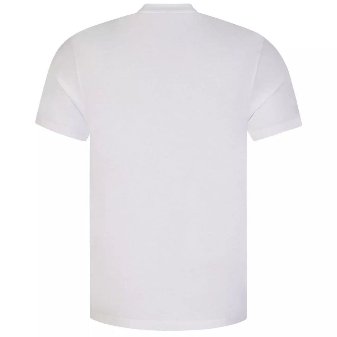 Moschino Taped Shoulder Logo White T-Shirt XL