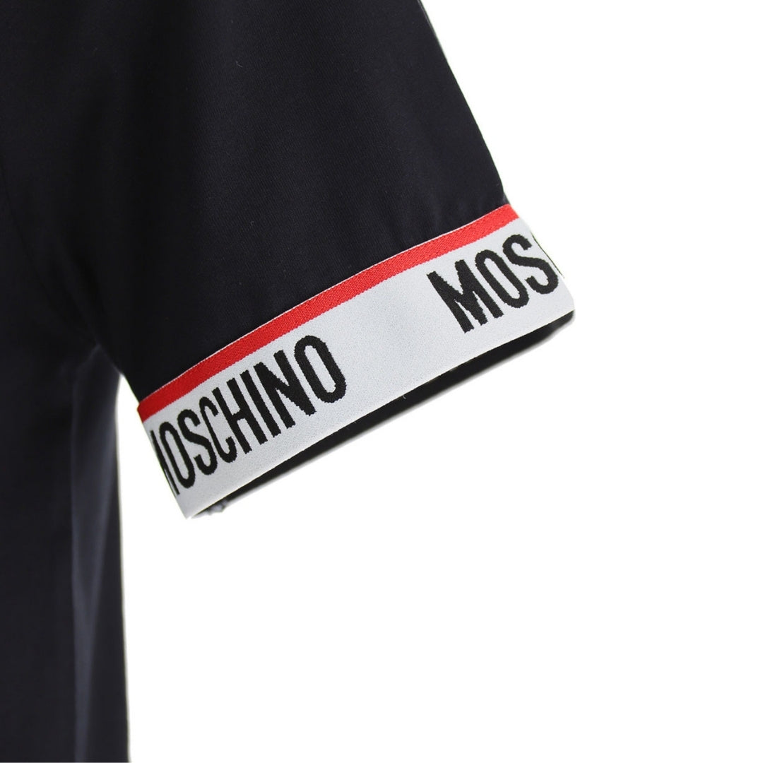 Moschino Taped Sleeve Logo Black T-Shirt S