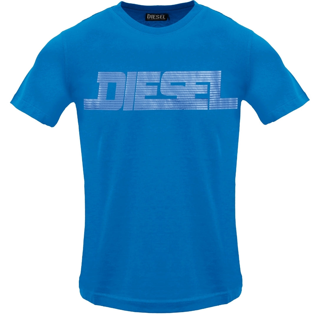 Diesel T Just 12 5 Blue Sapphire T Shirt 8Nt Blue