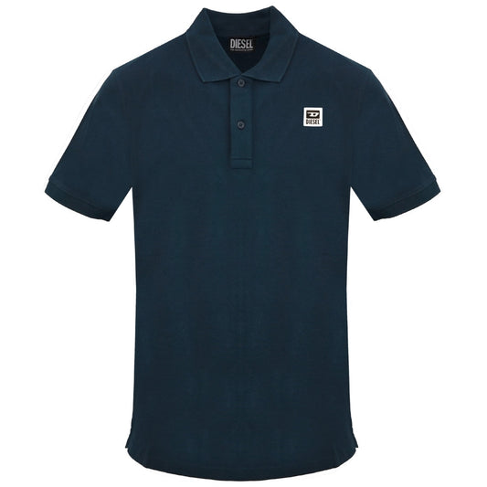 Diesel T Smith 250104 Off Total Eclipse Polo Shirt 81E Navy Blue