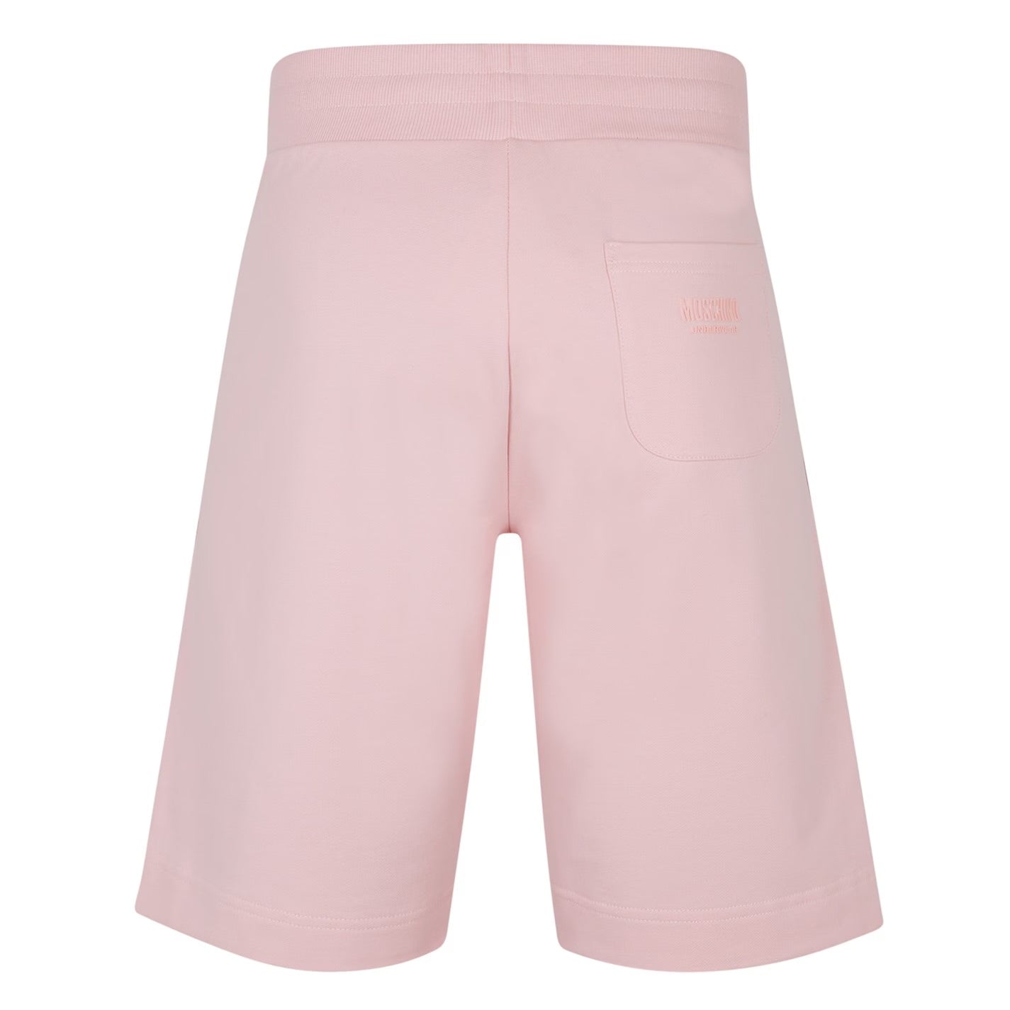 Moschino Branded Tape Legs Pink Shorts A6885 4409 0227 - Style Centre Wholesale