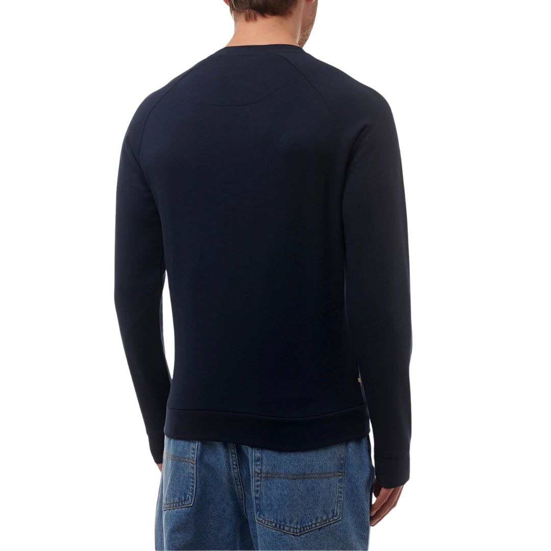 Aquascutum Active Patch Crewneck Navy S