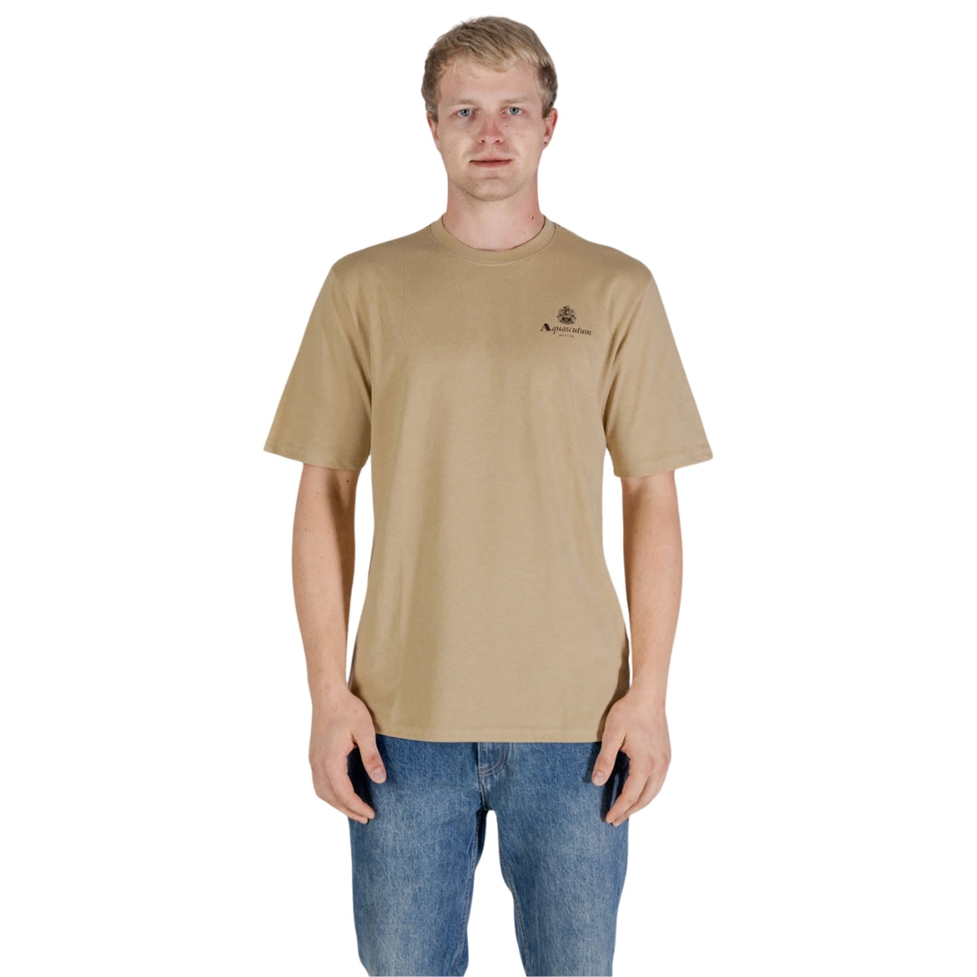 Aquascutum Active Small Logo T-Shirt Beige S