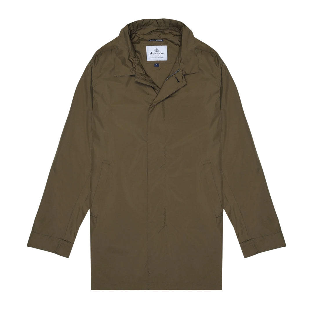 Aquascutum Active Rlg Packable Trench Army Green Aa_B005_Jk014_06 Mens - Style Centre Wholesale