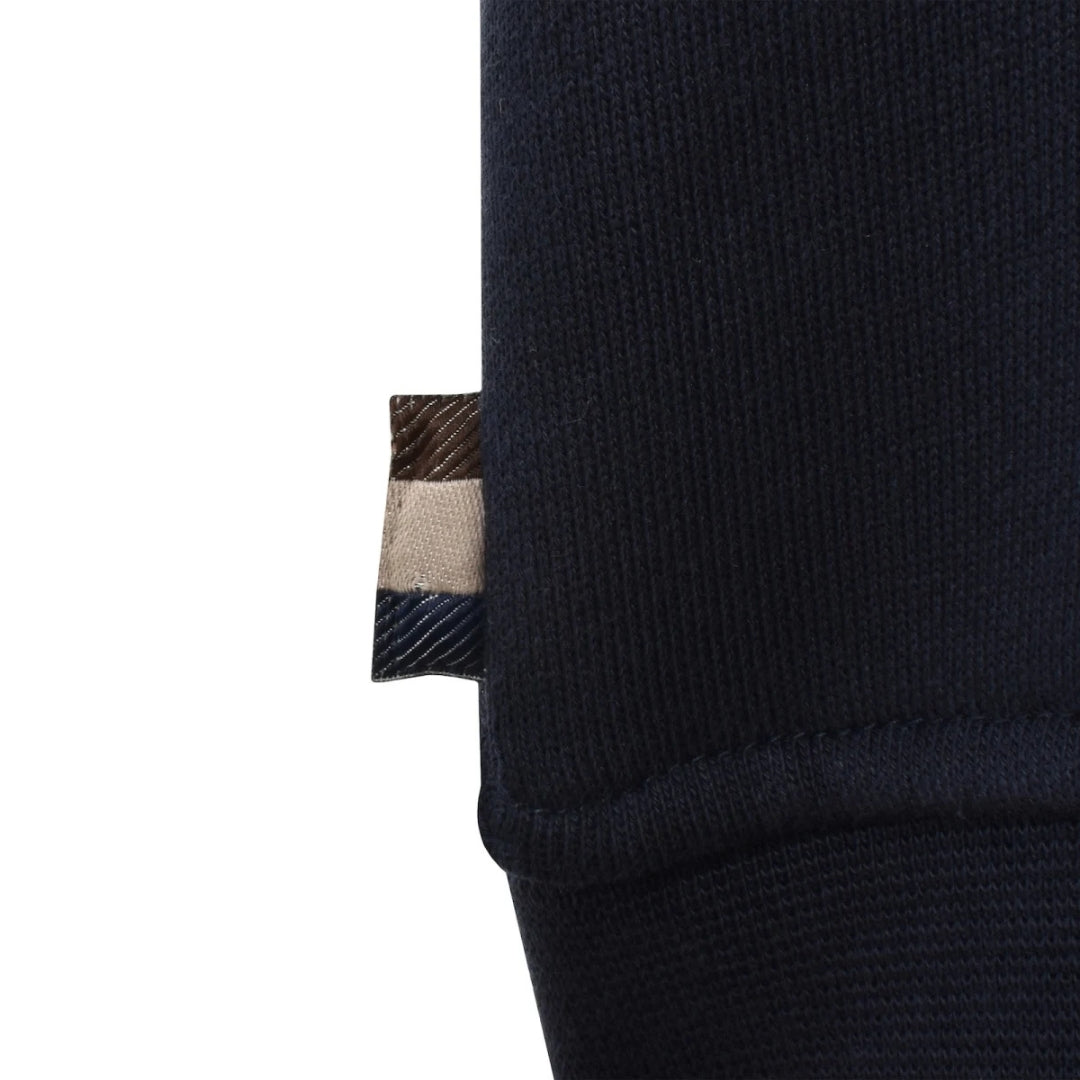 Aquascutum Active Club Check Hood Navy M