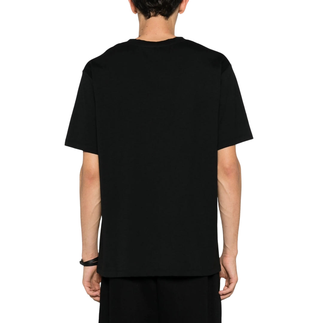 Balmain Paris Bold Brand Logo Black T-Shirt AH1EF000BB29 EAB