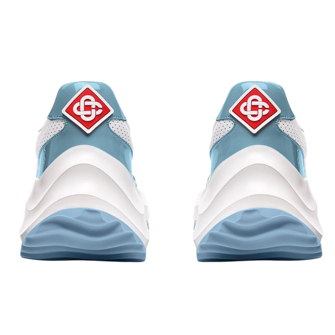 Casablanca Atlantis Sneaker White Light Blue As23 Snk 015 04 015 White Shoes Mens