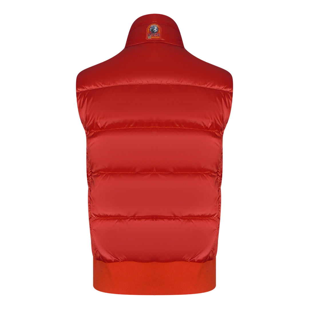 Parajumpers Ali Red Down Gilet Jacket S