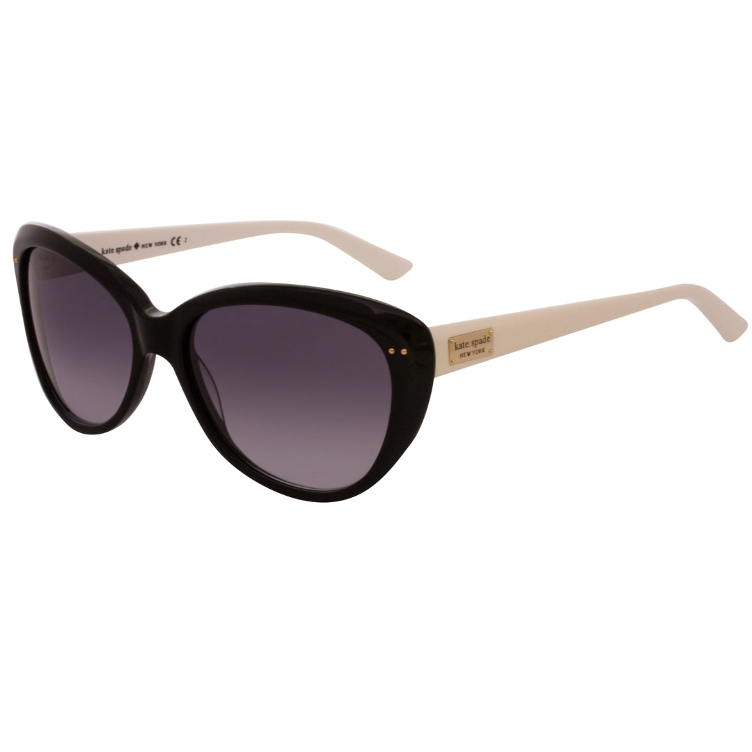 Kate Spade Angelique/S/US Black Cream Sunglasses One Size