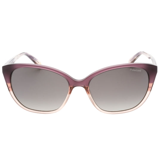 Banana Republic GreyF Polarized Lens Shaded Violet Sunglasses BR2001 02OW WJ