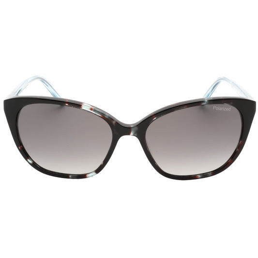 Banana Republic Grey SF Polarized Lens Black Havana Style Sunglasses One Size