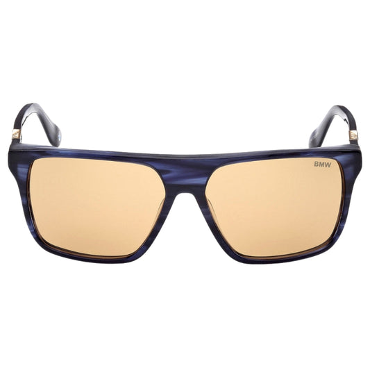 BMW Blue Frame Roveix Lensed Sunglasses BW0040-H 92J