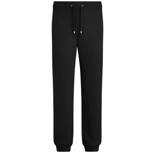 Belstaff Plain Black Sweatpants - Style Centre Wholesale