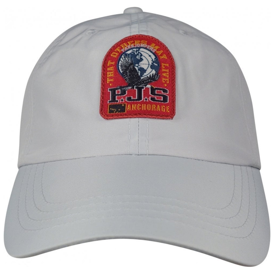 Parajumpers Patch Logo Lead Grey Cap Bravo Cap 0255