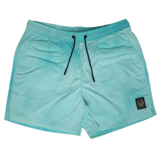 Belstaff Breaker Ocean Blue Shorts - Style Centre Wholesale