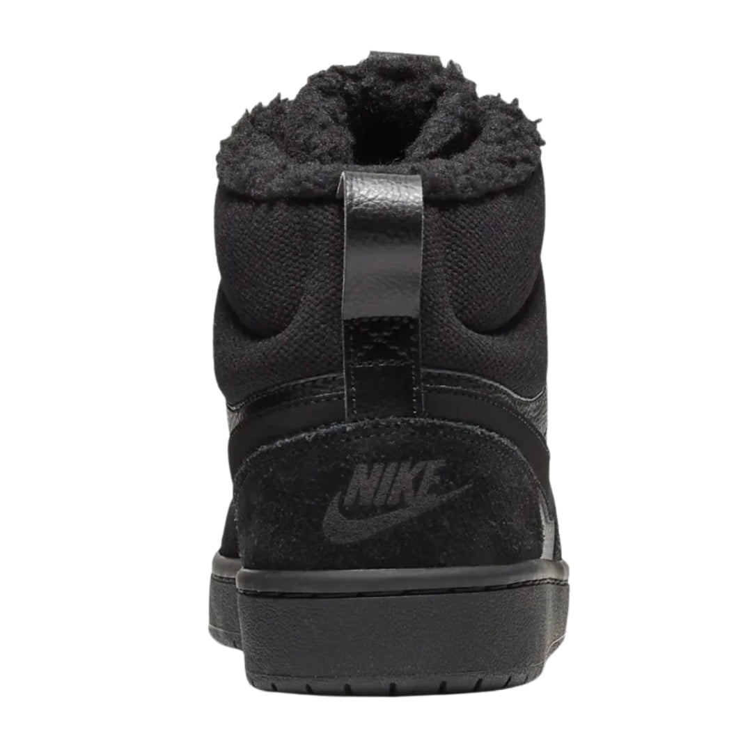 Nike Cq4023 001 001 Black Trainer Court Borough Mid 2 Boot Bg UK 4