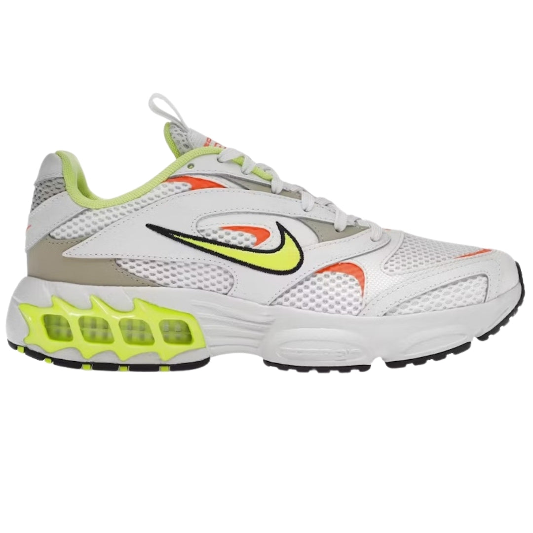 Nike Air Fire Yellow Details White Sneakers UK 3