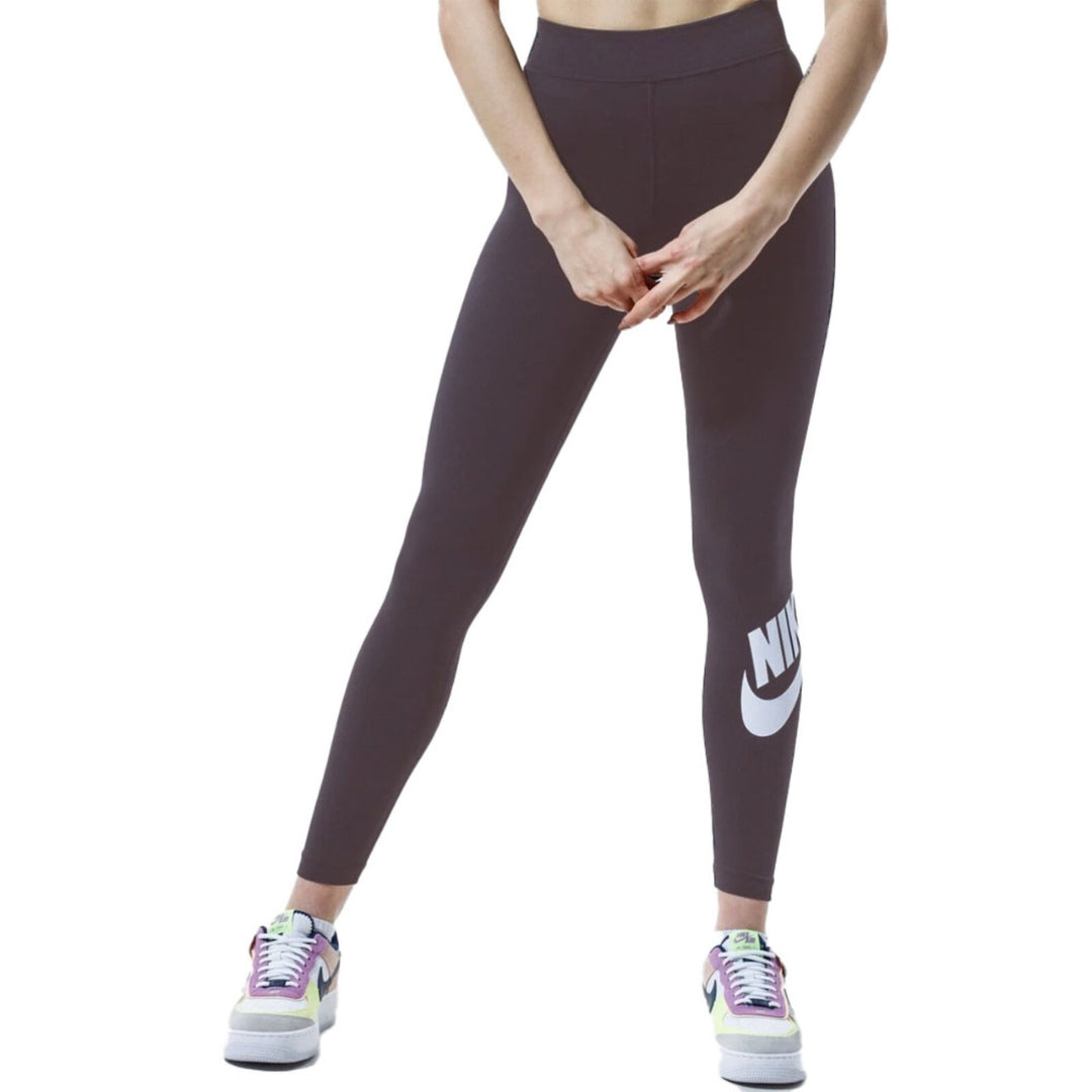 Nike Cz8528 237 Dark Brown Leggings Women XS