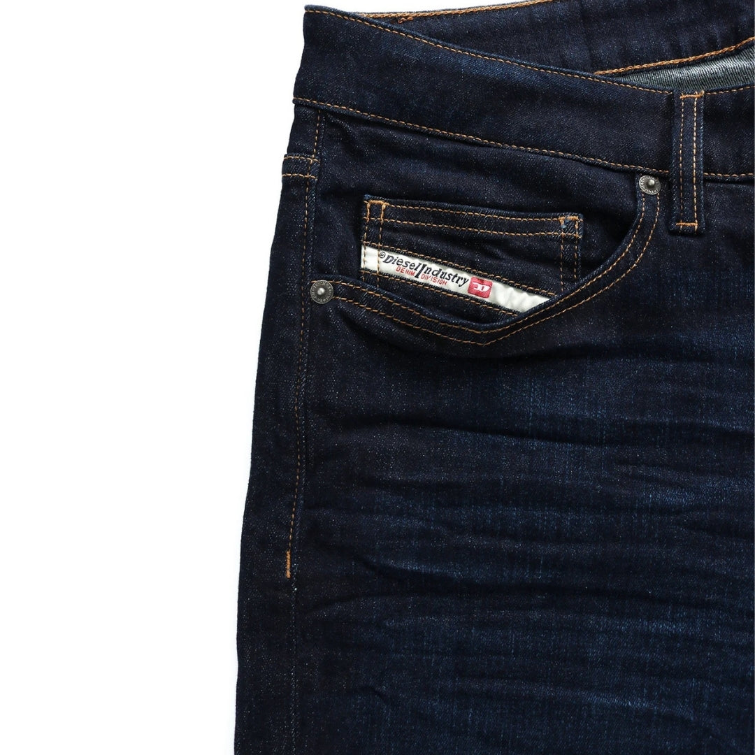 Diesel D Mihtry Straight Fit Dark Blue Jeans D Mihtry 0Ihaq