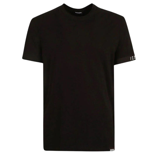 Dsquared2 Icon Logo Black T Shirt