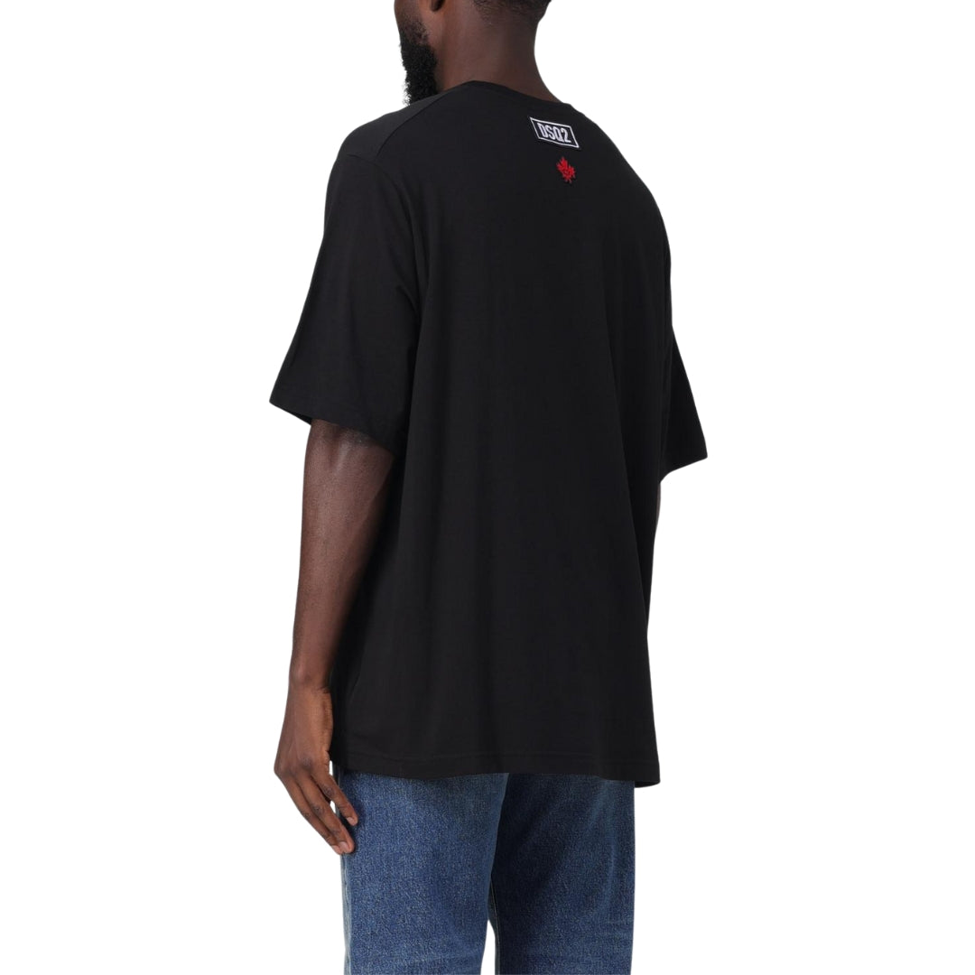 Dsquared2 Logo Black T Shirt