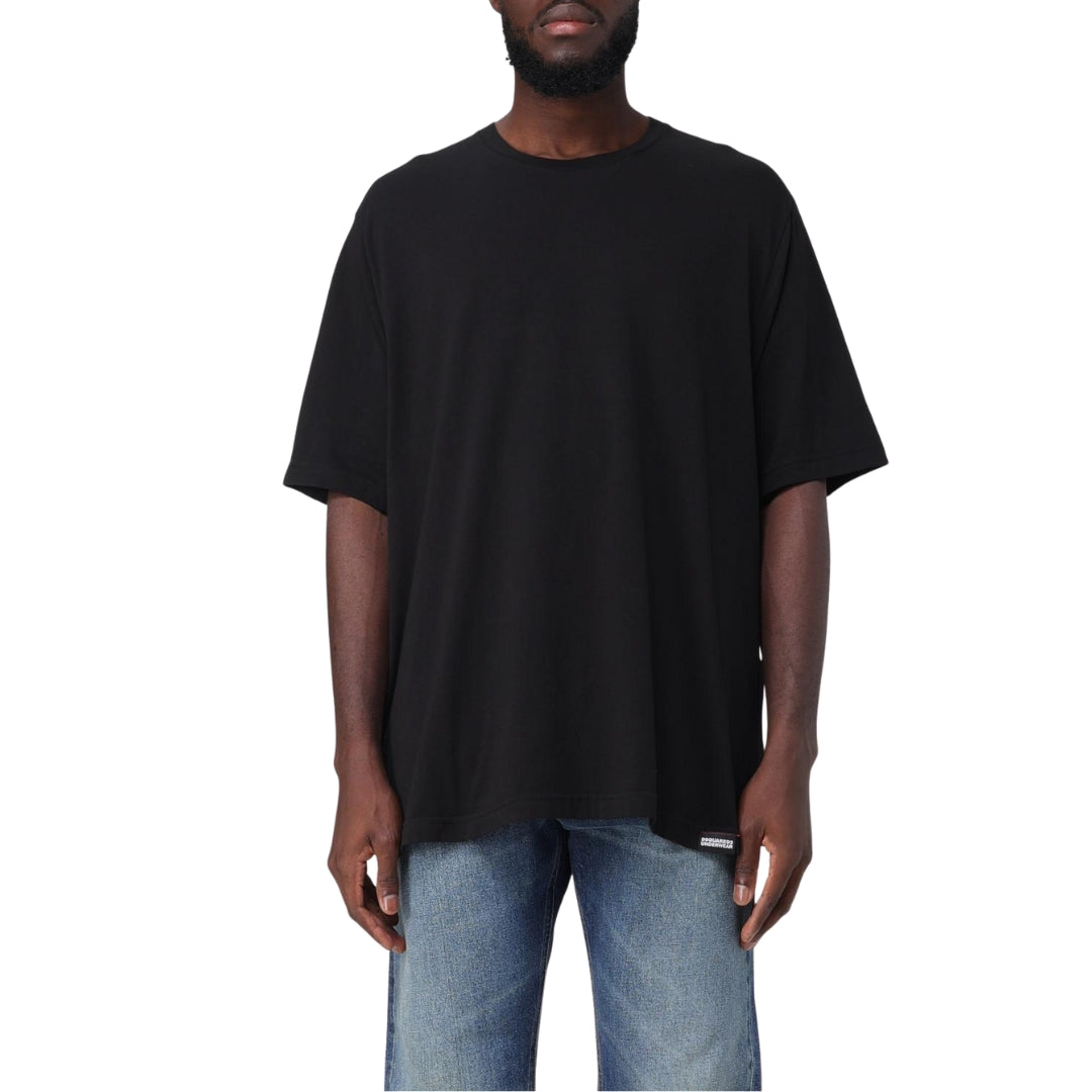 Dsquared2 Logo Black T Shirt