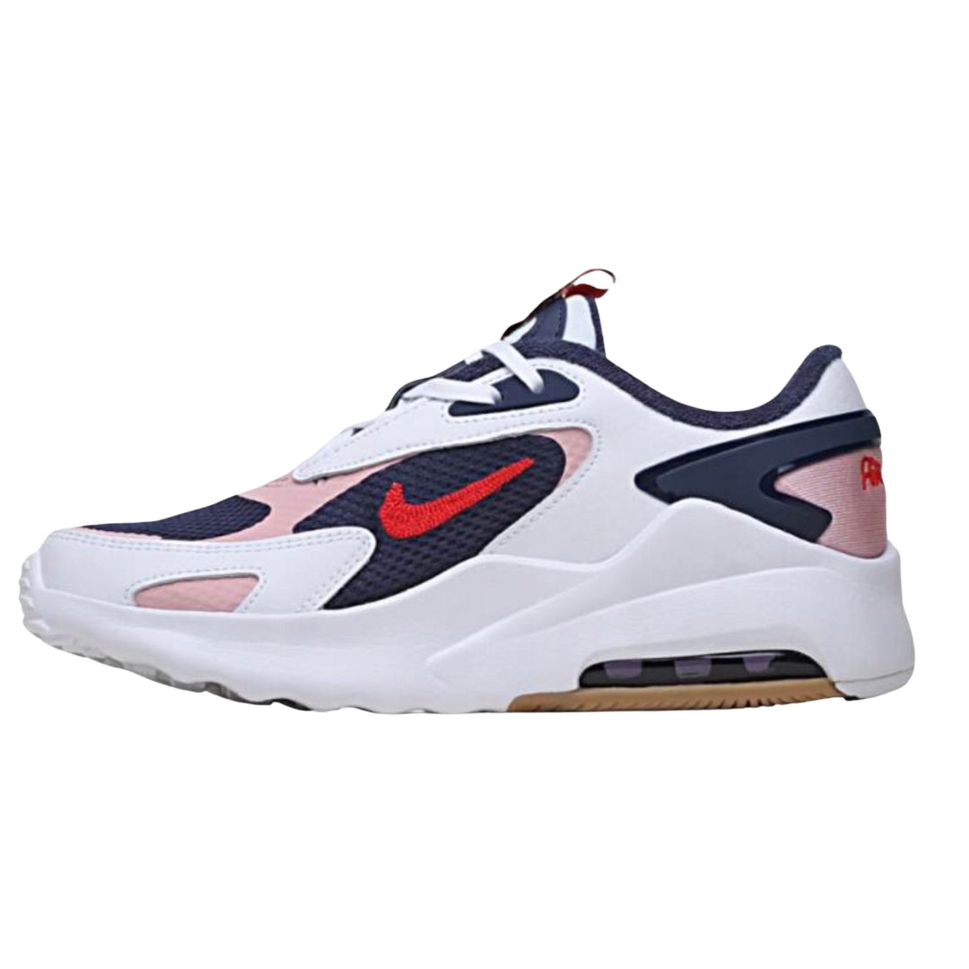 NIKE DB3085 400 Nike Air Max Bolt SE (GS) NAVY/RED/WHITE/PINK/BROWN TRAINER YOUTH UK 3.5