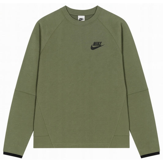 Nike Dd5257 222 Khaki Green Crewneck Jumper Mens XS
