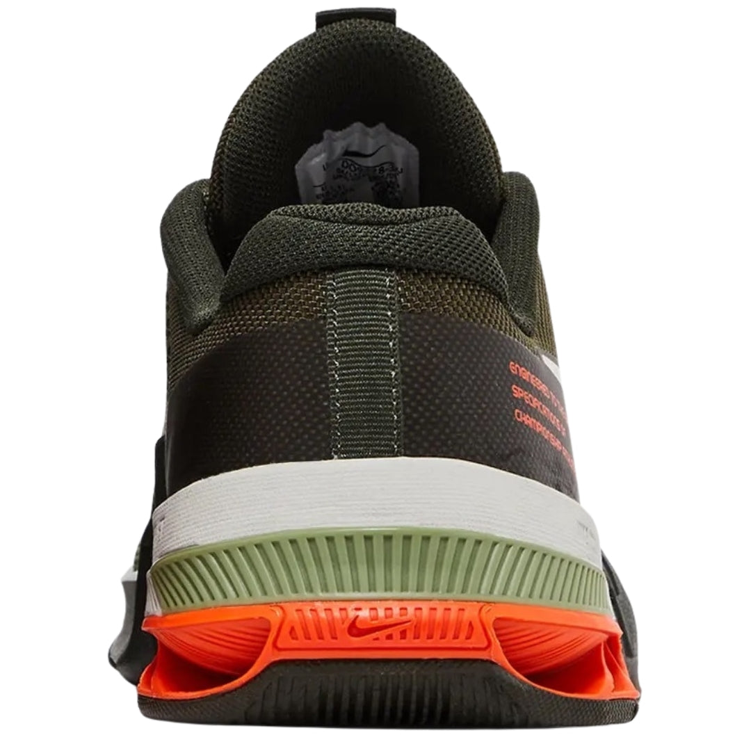 NIKE DO9328 301 Nike Metcon 8 KHAKI/WHITE/BLACK/ORANGE TRAINER MENS UK 9