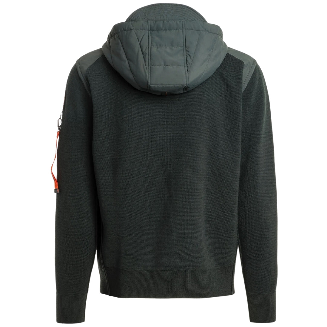 Parajumpers DOMINIC PMKNRK02 242 GREEN GABLES Zip Hoodie Mens L