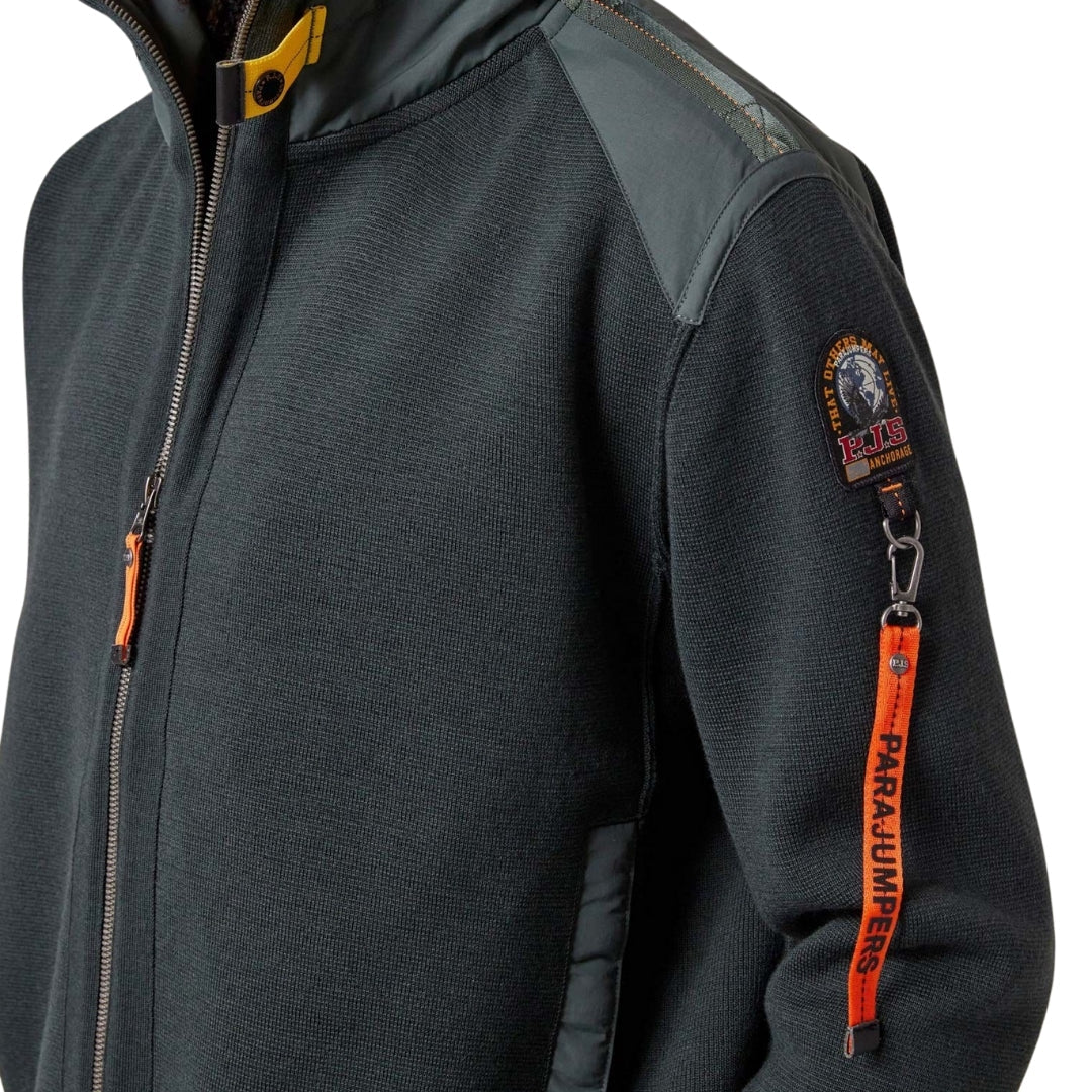 Parajumpers DOMINIC PMKNRK02 242 GREEN GABLES Zip Hoodie Mens L